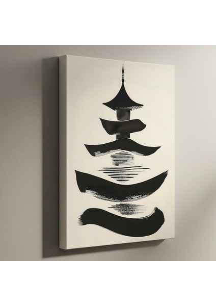 Soyut Pagoda Tablosu