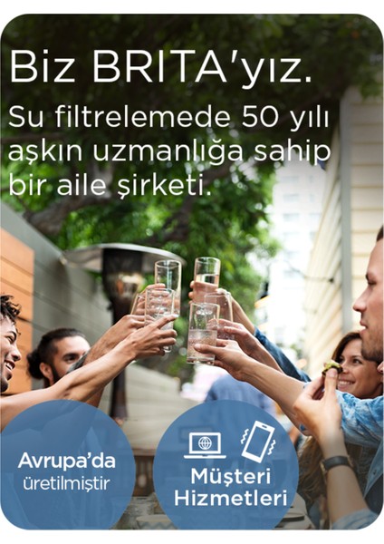 Maxtra Pro Plastik Su Arıtma Filtresi - Yüksek Filtrasyon Performansı, 6 Adet