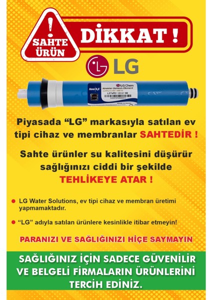 Su Arıtma Cihazı için 12 Aşamalı 8 Filtre Seti - Uzun Süreli ve Etkili Filtrasyon