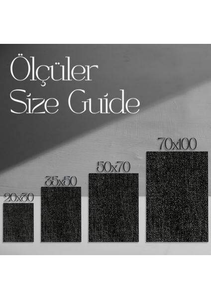 Soyut Monokromatik Desen Tablosu modelleri