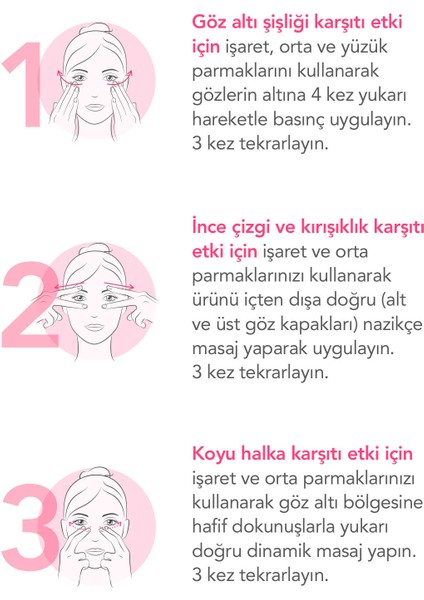 Göz Çevresi Bakım Jeli 15 ml Hassas Ciltlere Uygun Alkol İçermeyen Yoğun Nemlendirme