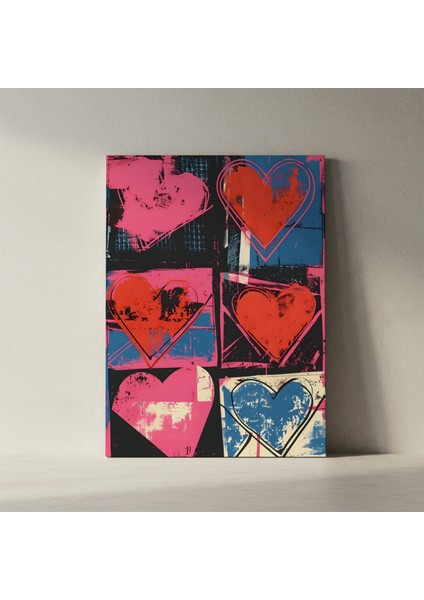 Soyut Kalpler Pop Art Tablosu fiyatları