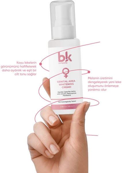 Genital Bölge Beyazlatıcı Bakım Krem 100 ml indirimleri