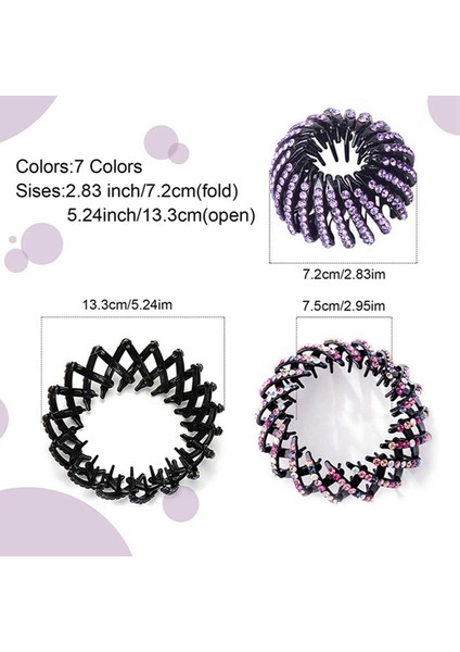 1 ADET-H06 1 Adet Kuş Yuvası Tokası Taşlı Genişleyebilir At Kuyruğu Tutucu Klips Retro Makas Tokası Kıvrık Demir Retro Geri Çekilebilir Tokaları Geometrik Döngüsü Aksesuarı (Yurt Dışından) fırsatları