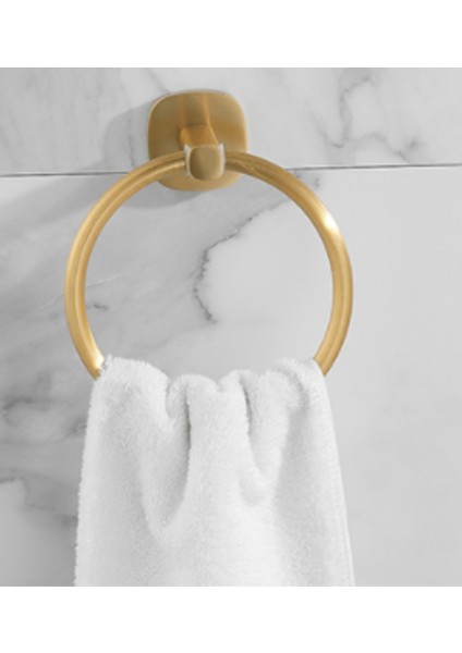 Aluminumbathathom Aksesuar Havlu Askısı, Kağıt Tutucu Tuvalet Fırçası Tutucu Havlu Tutucu Kanca Fırçalanmış Altın Banyo Donanım Sıra Kanca | Banyo Donanım Setleri (Yurt Dışından) fırsatları