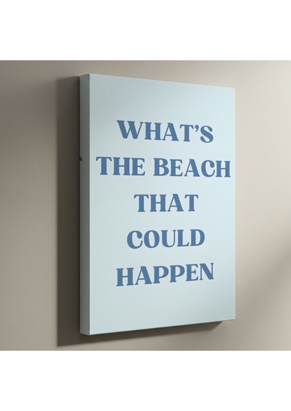 Minimalist Yazı Tipi Sanat Posteri