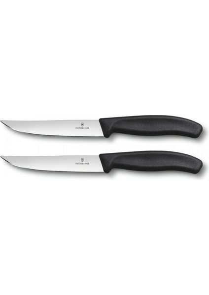 Biftek Bıçak Fibrox Sap 12 Cm İkili Blister Siyah (VT