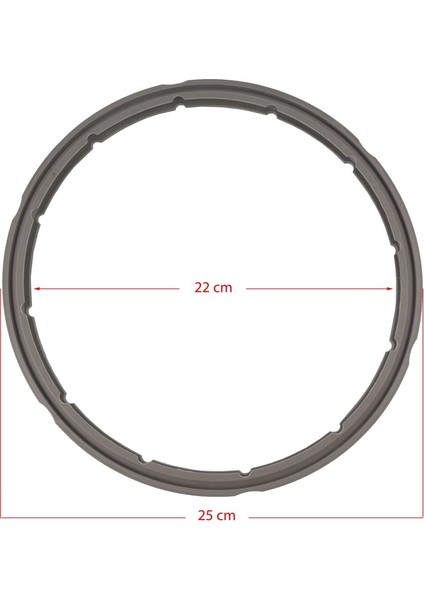 Karaca Cookplus Space Düdüklü Tencere Kapak Contası 5 - 6 Litre fırsatları