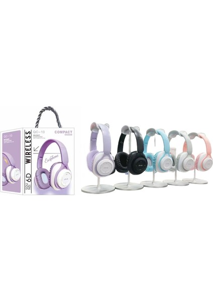 PL-2226 6d Kablosuz Bluetooth Kulak Üstü kulaklık