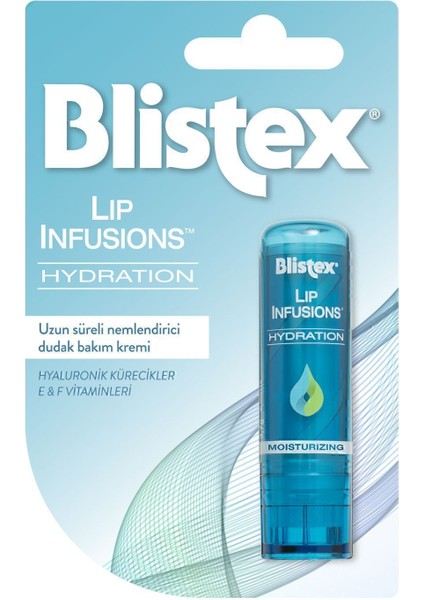 Uzun Süreli Nemlendirici Dudak Bakımı Lip Infusions Hydration 3,7g fiyatları