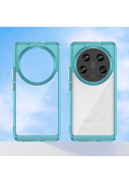 Xiaomi 14 Ultra Için Şeffaf Pc Arka Tpu Tampon Telefon Kılıfı - Turkuvaz (Yurt Dışından) modelleri