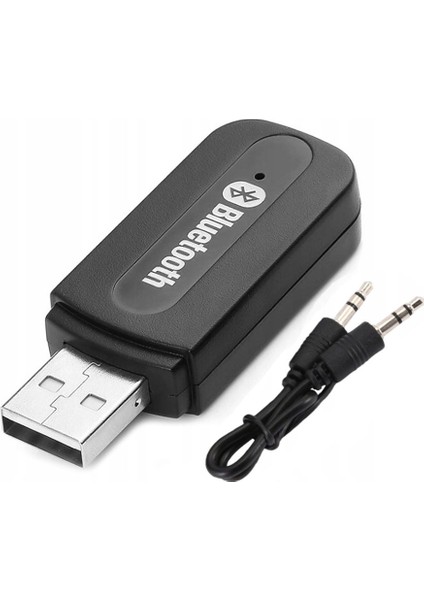 Bluetooth Kablosuz 3.5mm Ses Müzik Alıcısı Adaptörü Araç Ses Sistemi Veya Hoparlör Için