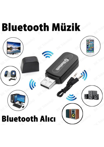 Bluetooth Kablosuz 3.5mm Ses Müzik Alıcısı Adaptörü Araç Ses Sistemi Veya Hoparlör Için fiyatları