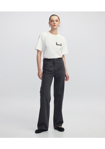 Straight Fit Jean Pantolon IW6250018006036