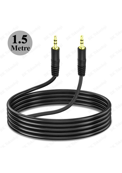 3.5 mm Stereo Erkek-Erkek Aux Ses Kablosu 1.5 Metre fiyatları