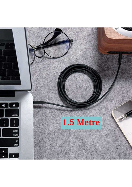 3.5 mm Stereo Erkek-Erkek Aux Ses Kablosu 1.5 Metre indirimleri