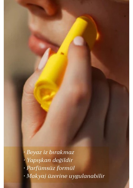 Güneş Koruyucu Stick SPF50+ 9 ml Normal Ciltler Bebek ve Aile Kullanımına Uygun Kokusuz indirimleri
