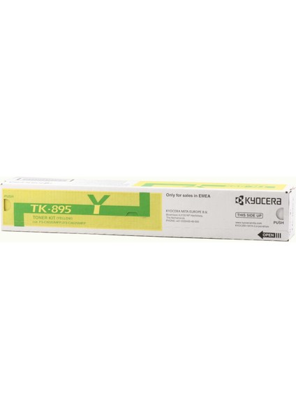 Kyocera Mıta Fs-C8020-8025 Sarı Toner (Tk-895Y)