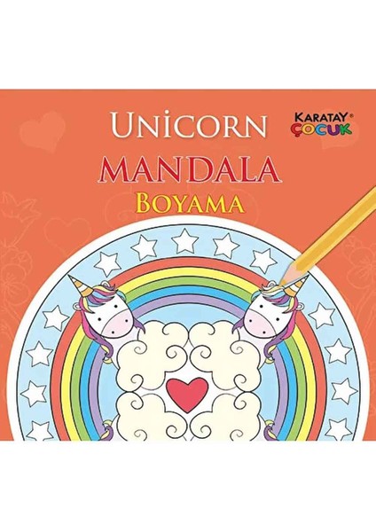 Mandala Boyama - Unicorn