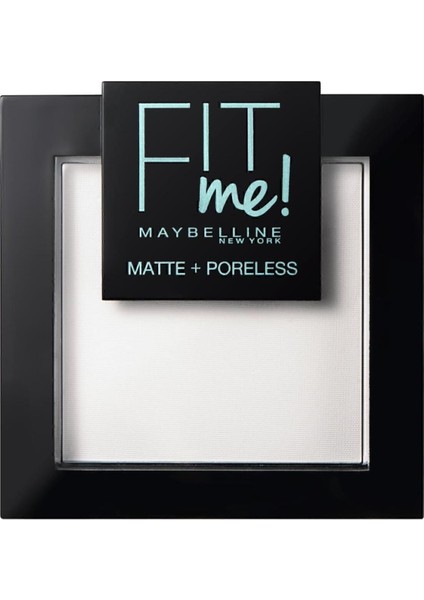 Fit Me Matte Poreless Pudra - 90 Translucent (TRANSPARAN) fırsatları