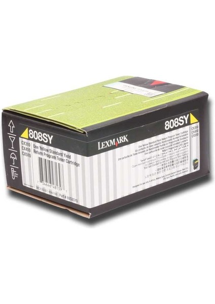 80C80Y0 1.000 Sayfa Yellow Sarı Toner CX310-410-510 808Y
