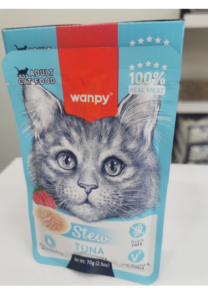 70GR Pouch Ton Balıklı Yaş Kedi Maması