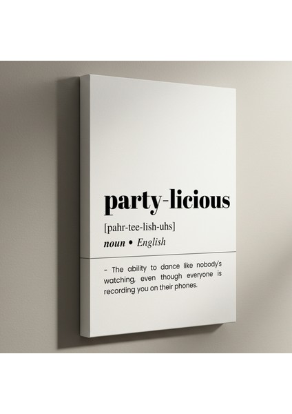 Party-Licious Parti Tanımı Tablosu
