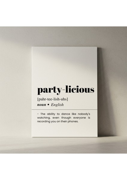 Party-Licious Parti Tanımı Tablosu fiyatları