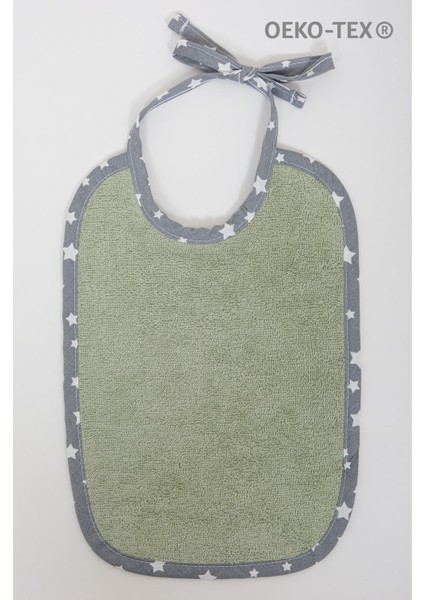 Bebek Mama Önlüğü %100 Doğal Bambu Pamuk Karışımı Antibakteriyel Su Emici Oeko-Tex Sertifikalı