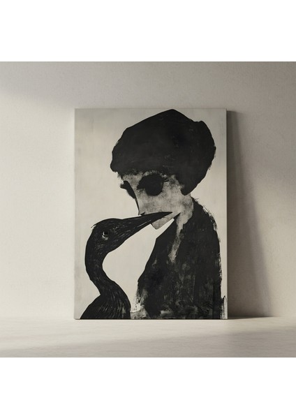 Karanlık Romantizm Soyut Tablosu fiyatları