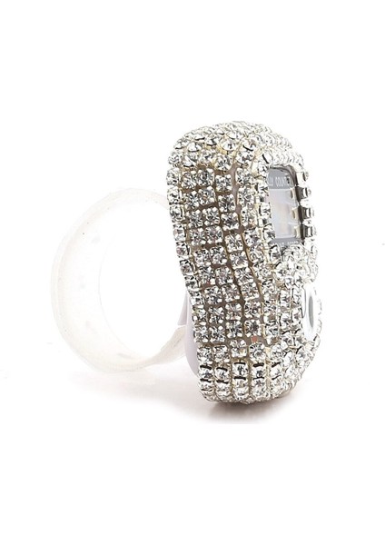 Dijital Zikirmatik - Kristal Taşlı, Gümüş Renk, 5 Haneli İlmek ve Zikir Sayacı ile fırsatları