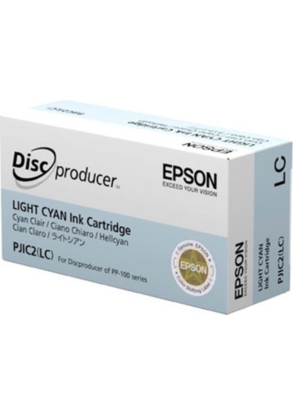 EPSON S020689 PJIC7 PP-100 LIGHT CYAN KARTUŞ (LC)