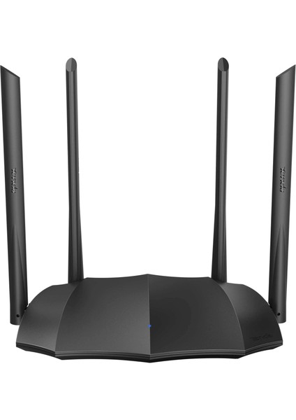 AC8 1200 Mbps 4 Portlu Router 4 Anten Yüksek Hızlı Bağlantı Siyah