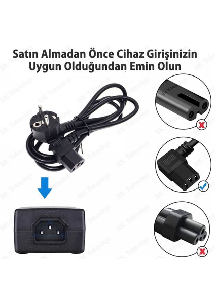 90 Derece Sol Açılı Pc Monitör Tv Printer Power Güç Kablosu - 1.8 Metre fırsatları