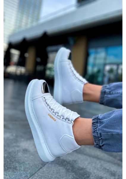 CH267 - Cbt Roma Mirror Erkek Bot Beyaz fırsatları