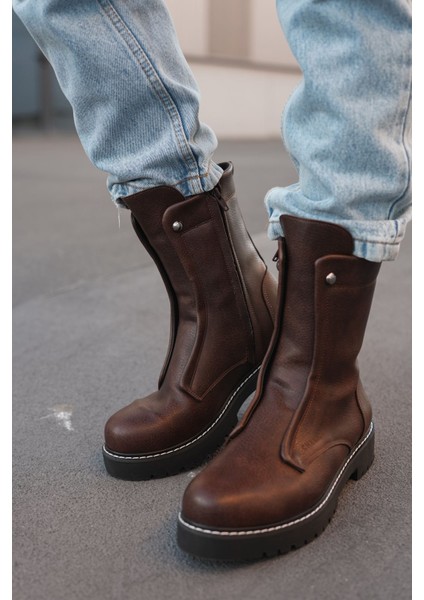 CH027 - Cst Quebec Erkek Bot Kahve