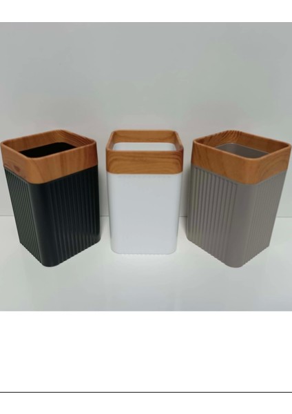 Mimoza Çizgili Ahşap Diş Fırçalık 1 Adet ROYALEKS-Y-869