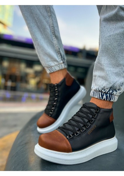 CH258 - Gbt Roma Colourful Erkek Bot Sıyah/taba fırsatları