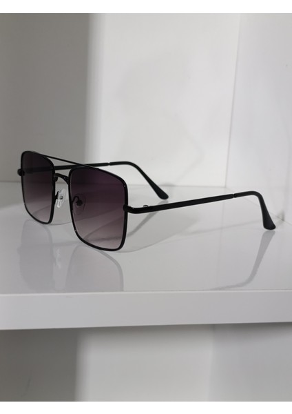 Kare Pilot Güneş Gözlüğü UV400 Degrade Cam