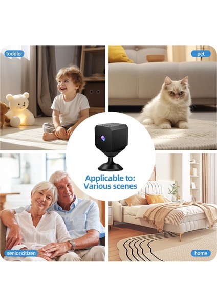 4K Hd Izleme Kamerası Çift Bant Wifi Gece Görüş Bebek Monitörü Uzaktan Ağ Gözetimi Güvenlik Koruma Kamerası (Yurt Dışından) fiyatları