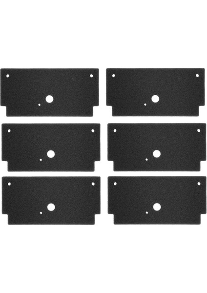 Bosch 12022801 Için 6 Adet Kurutma Makinesi Sünger Filtre Matı Constructa CWK3R200/02 Için Siemens WQ33G2C90/01 Kurutma Makinesi Filtre Parçası (Yurt Dışından)