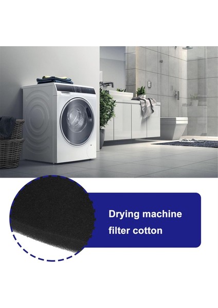 Bosch 12022801 Için 6 Adet Kurutma Makinesi Sünger Filtre Matı Constructa CWK3R200/02 Için Siemens WQ33G2C90/01 Kurutma Makinesi Filtre Parçası (Yurt Dışından) modelleri