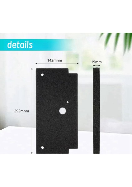 Bosch 12022801 Için 6 Adet Kurutma Makinesi Sünger Filtre Matı Constructa CWK3R200/02 Için Siemens WQ33G2C90/01 Kurutma Makinesi Filtre Parçası (Yurt Dışından) fırsatları