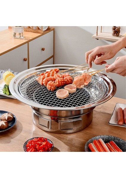 13 Inç Kore Barbekü Izgarası Çok Işlevli Kömürlü Barbekü Izgarası Taşınabilir Kömür Sobası Kamp Piknik Iç Mekan Için (Yurt Dışından) fiyatları