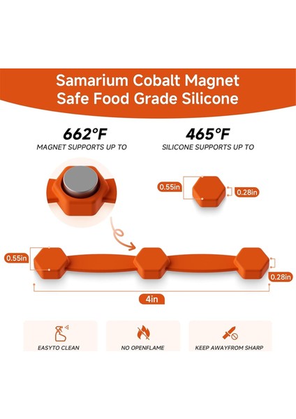 4 Set Hava Fritözü Mıknatıs Silikon Toka Hava Fritözü Parşömen Kağıdı Kilidi Tek Kullanımlık Astarları Tutmak Için (Yurt Dışından) indirimleri