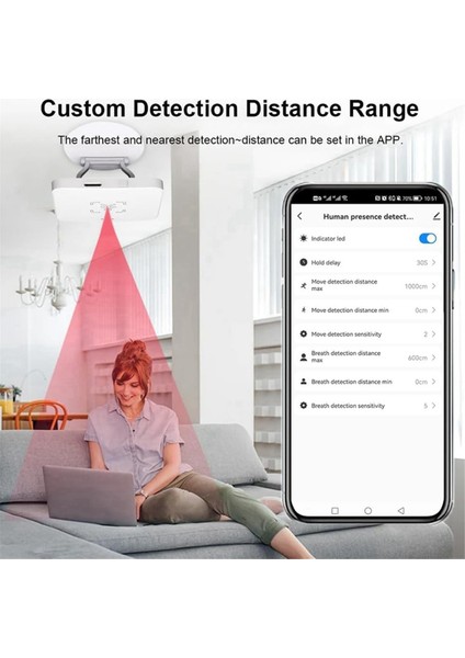 Tuya Zigbee Insan Varlığı Dedektörü Tutucu ile Akıllı Insan Vücudu Pır Sensörü Radar Mikrodalga Hareket Sensörü + Zigbee Hub (Yurt Dışından) modelleri