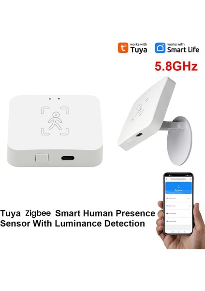 Tuya Zigbee Insan Varlığı Dedektörü Tutucu ile Akıllı Insan Vücudu Pır Sensörü Radar Mikrodalga Hareket Sensörü + Zigbee Hub (Yurt Dışından) indirimleri