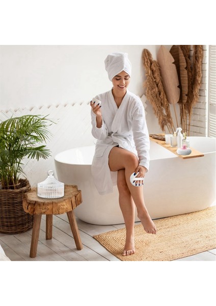 Vücut Pudrası Puf ve Kap Seti, Kadınlar ve Bebekler Için Toz Pudra Puf ve Islak Kuru Makyaj Için Gevşek Pudra Kapları (Yurt Dışından) fiyatları