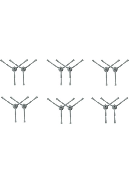 Eufy Clean L50/ L50 Ses/ L60/ L60 Ses/ G50 Temizleyici Parçalarının Değiştirilmesi Için 12 Adet Yan Fırça (Yurt Dışından) indirimleri