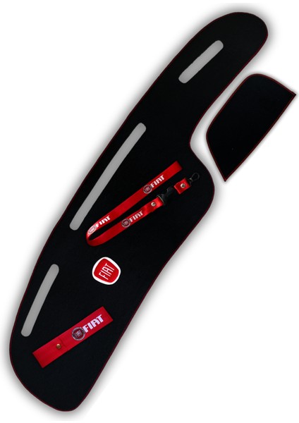 Fiat Tipo Tempra Nakışlı Torpido Kaplama Halısı Örtüsü / Fiat Araç Oto Aksesuar